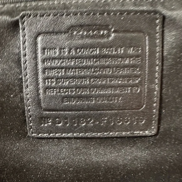 Coach Black Hobo Bag. - Picture 11 of 11